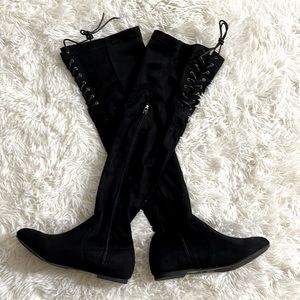 NWOT over the knee boots🖤